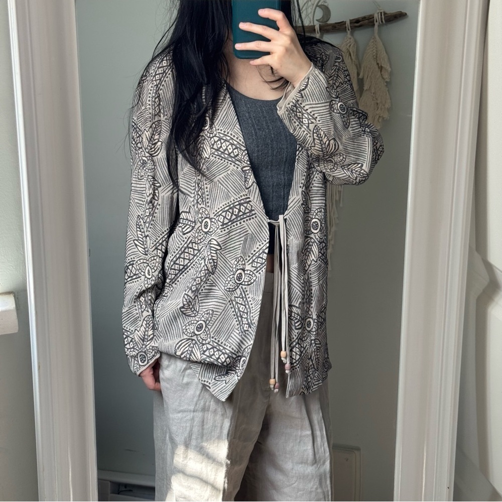 ✨ Boho Artisan Vintage Blazer ✨ - Picture 2 of 7